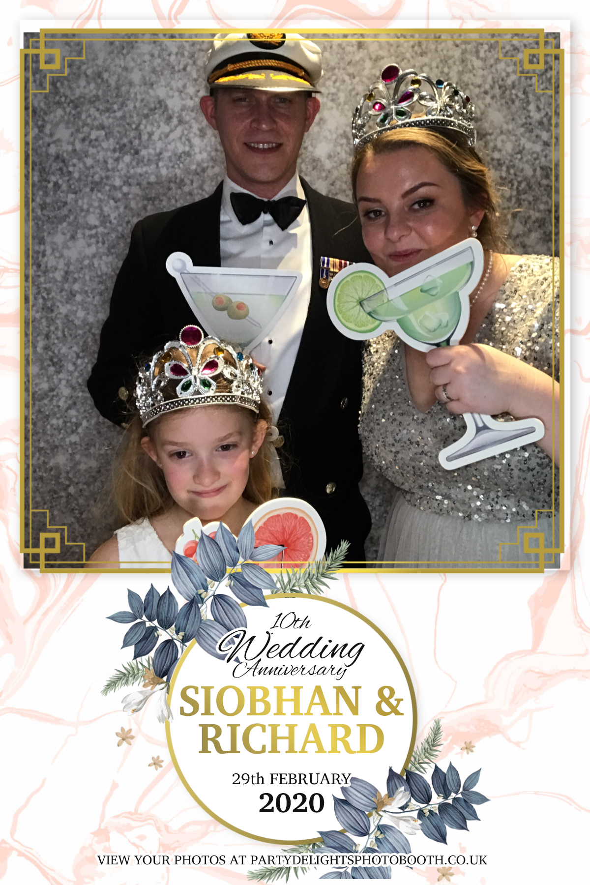 Siobhan and Richards Vow renewal  | View more photos from the event at gallery.partydelightsphotobooth.co.uk/u/PartyDelightsPhotoBooth/Siobhan-and-Richards-Vow-renewal